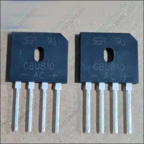 GBU810 AC Bridge Rectifier, Full Wave 8amp 1000v