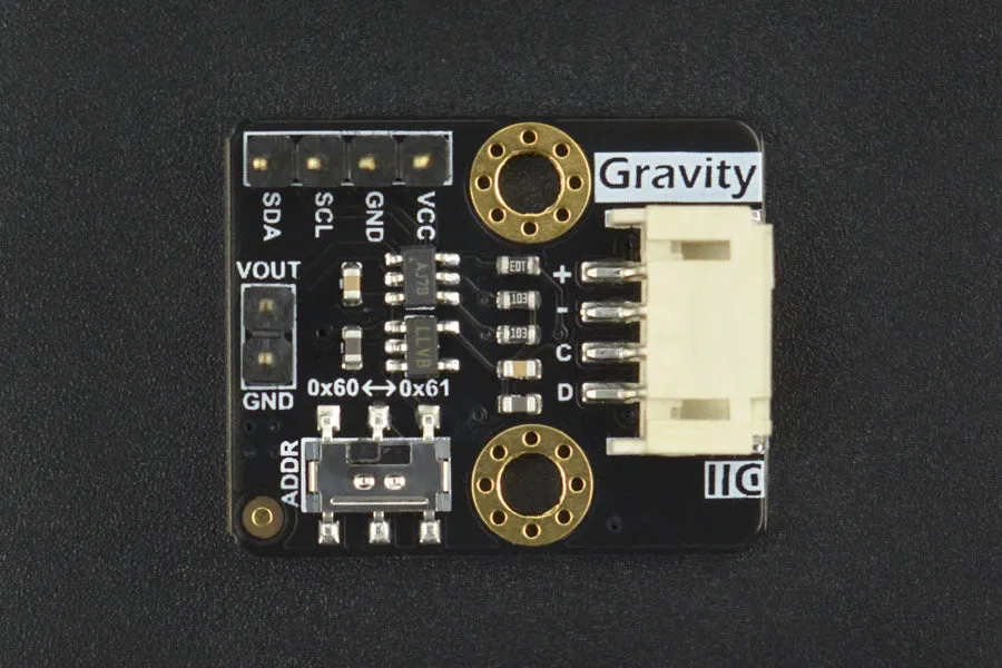 Gravity: I2C 12-Bit DAC Module