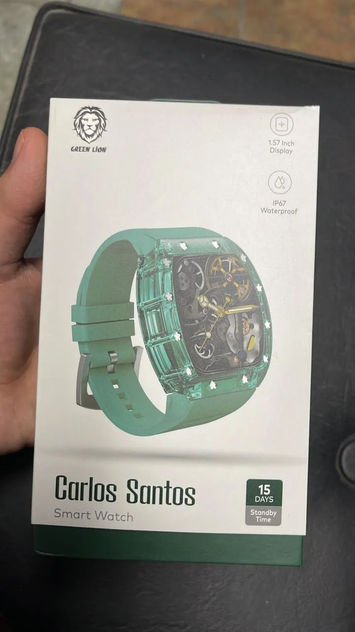 GREEN LION CARLOS SANTOS SMART WATCH