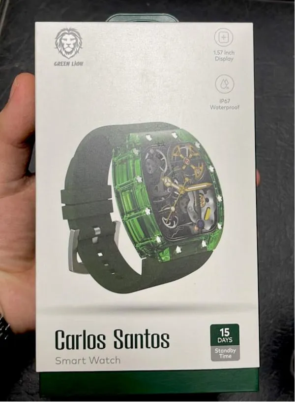 GREEN LION CARLOS SANTOS SMART WATCH