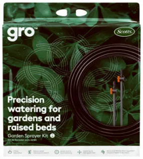 Gro Smart Precision Watering Solutions Garden Sprayer Kit, Bluetooth/Wi-Fi Enabled