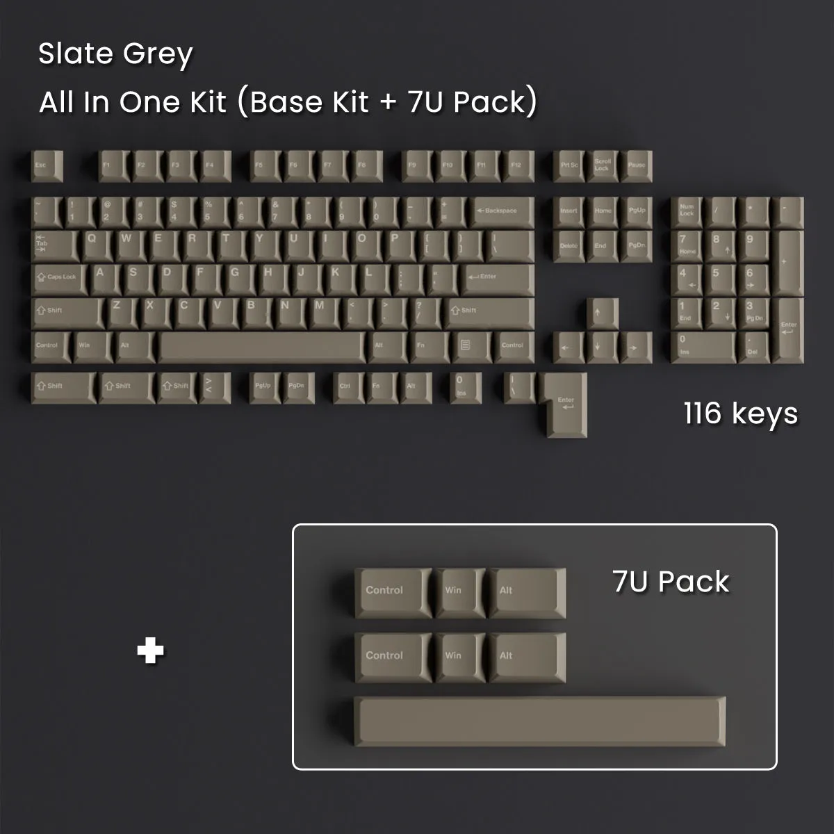 [Gruoup Buy] Awekeys Retro 80S Full Metal Keycaps