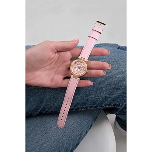 GUESS Analog Pink Dial Women's Watch-GW0382L1