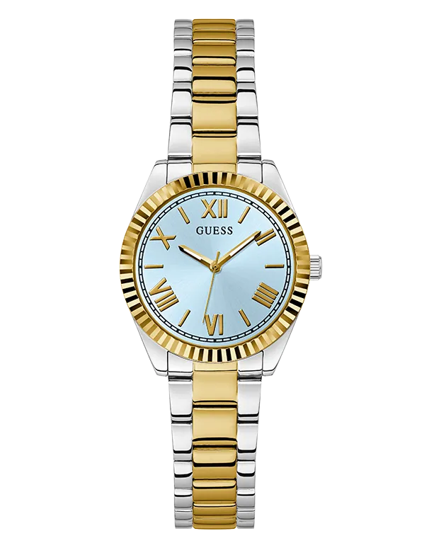 Guess - Mini Luna Two Tone Ladies Analogue Watch - GW0687L4 - 788155