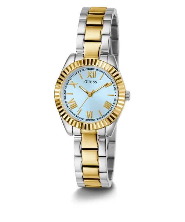 Guess - Mini Luna Two Tone Ladies Analogue Watch - GW0687L4 - 788155