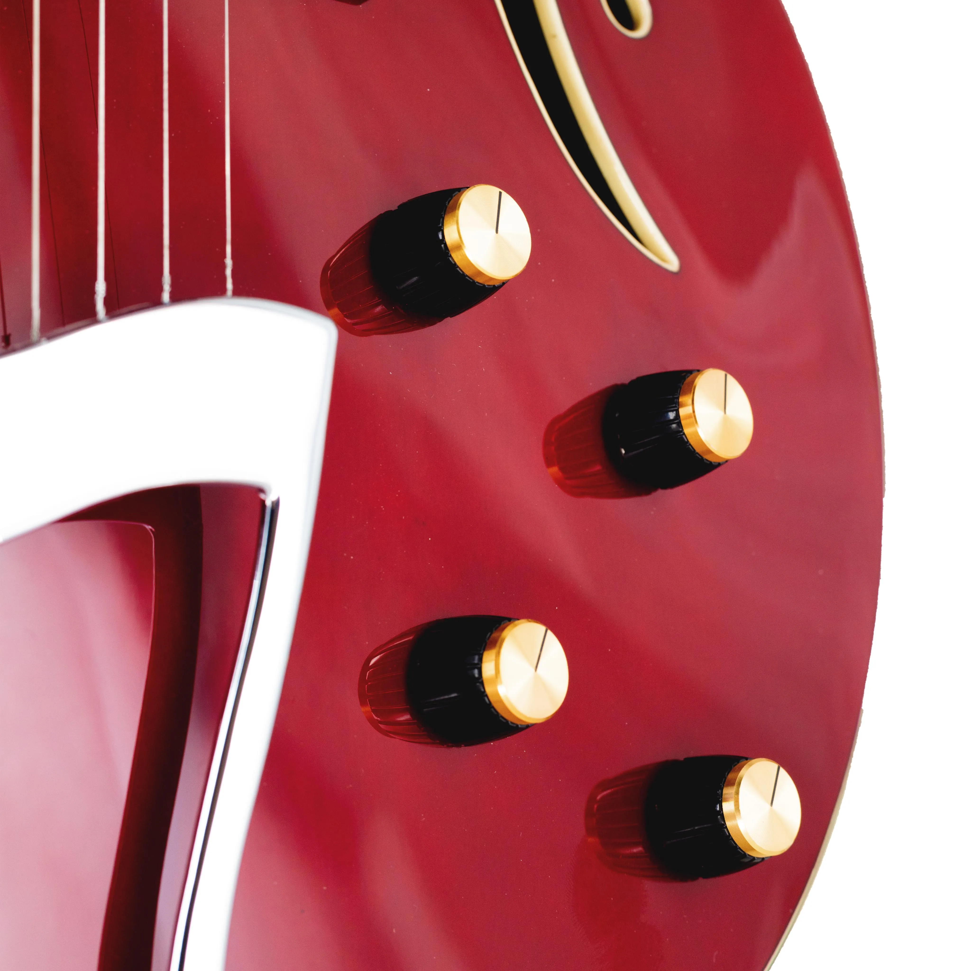 Harmony H72 Reissue Electric Guitar, Cherry