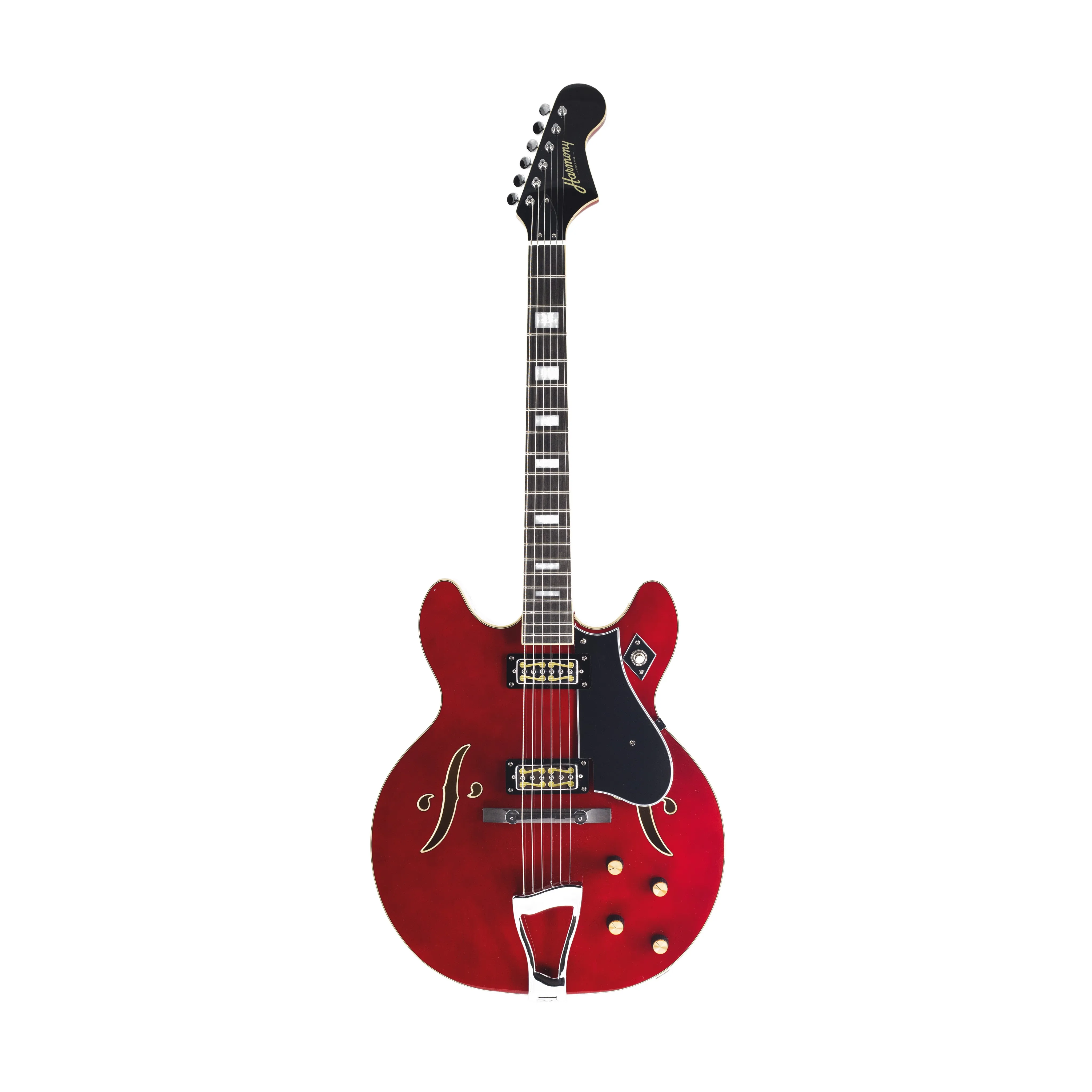 Harmony H72 Reissue Electric Guitar, Cherry