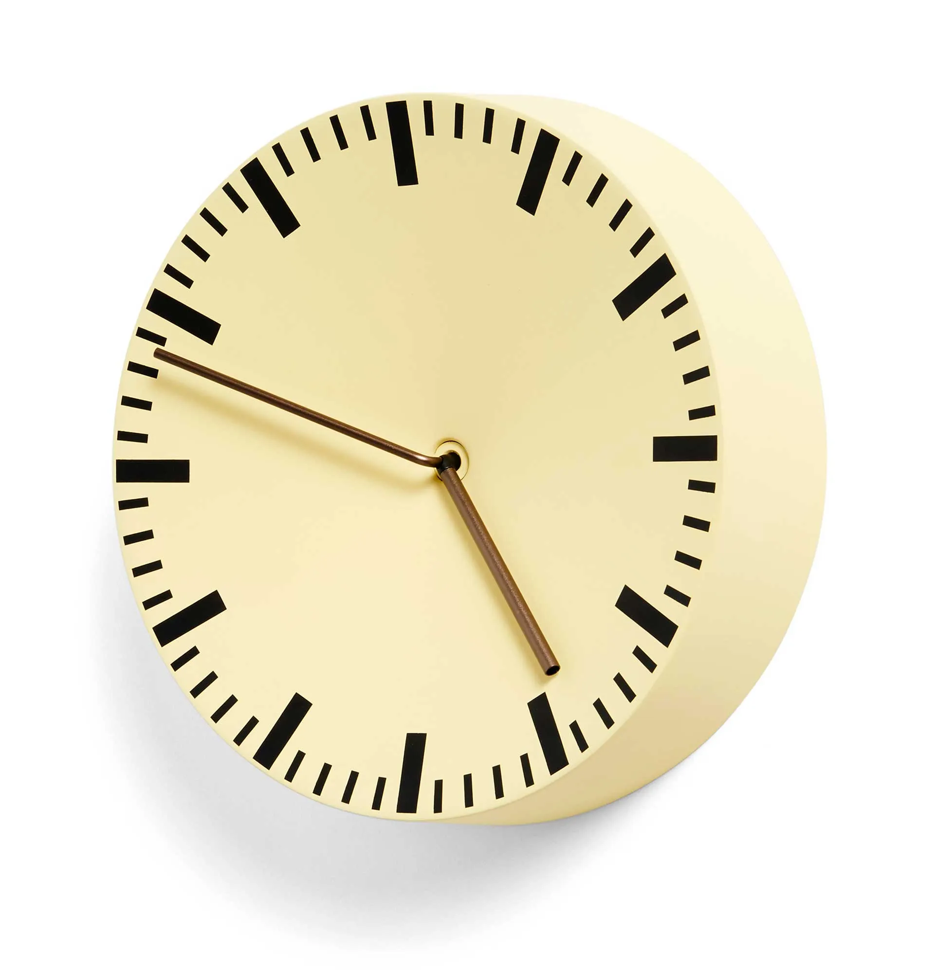 HAY Analog Wall Clock – Light Yellow