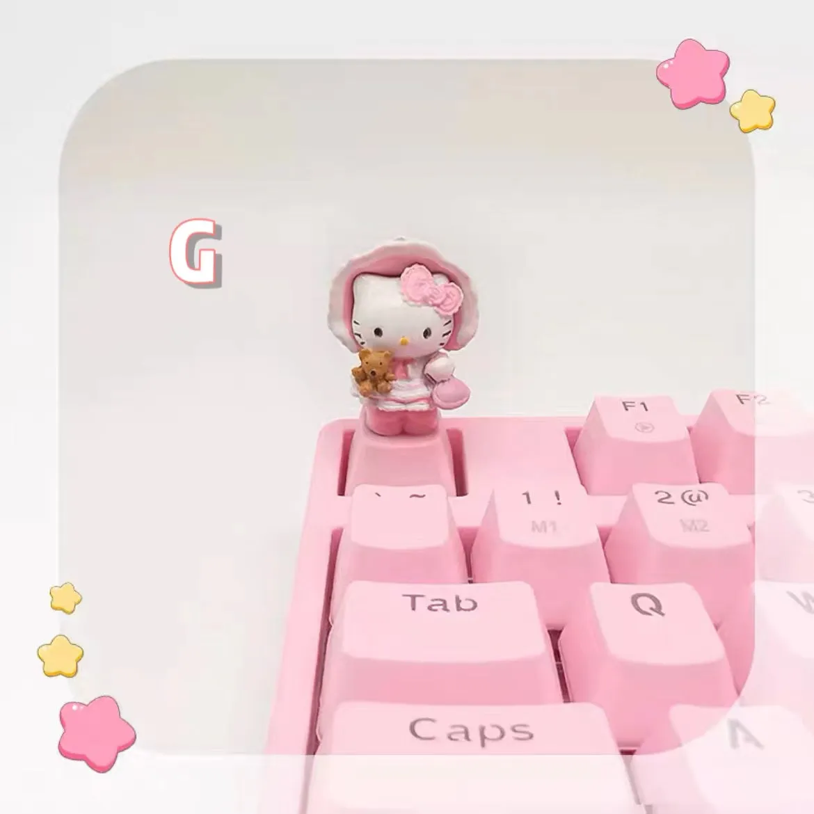 Hello Kitty Inspired Kawaii Cute Keyboard Key Cap