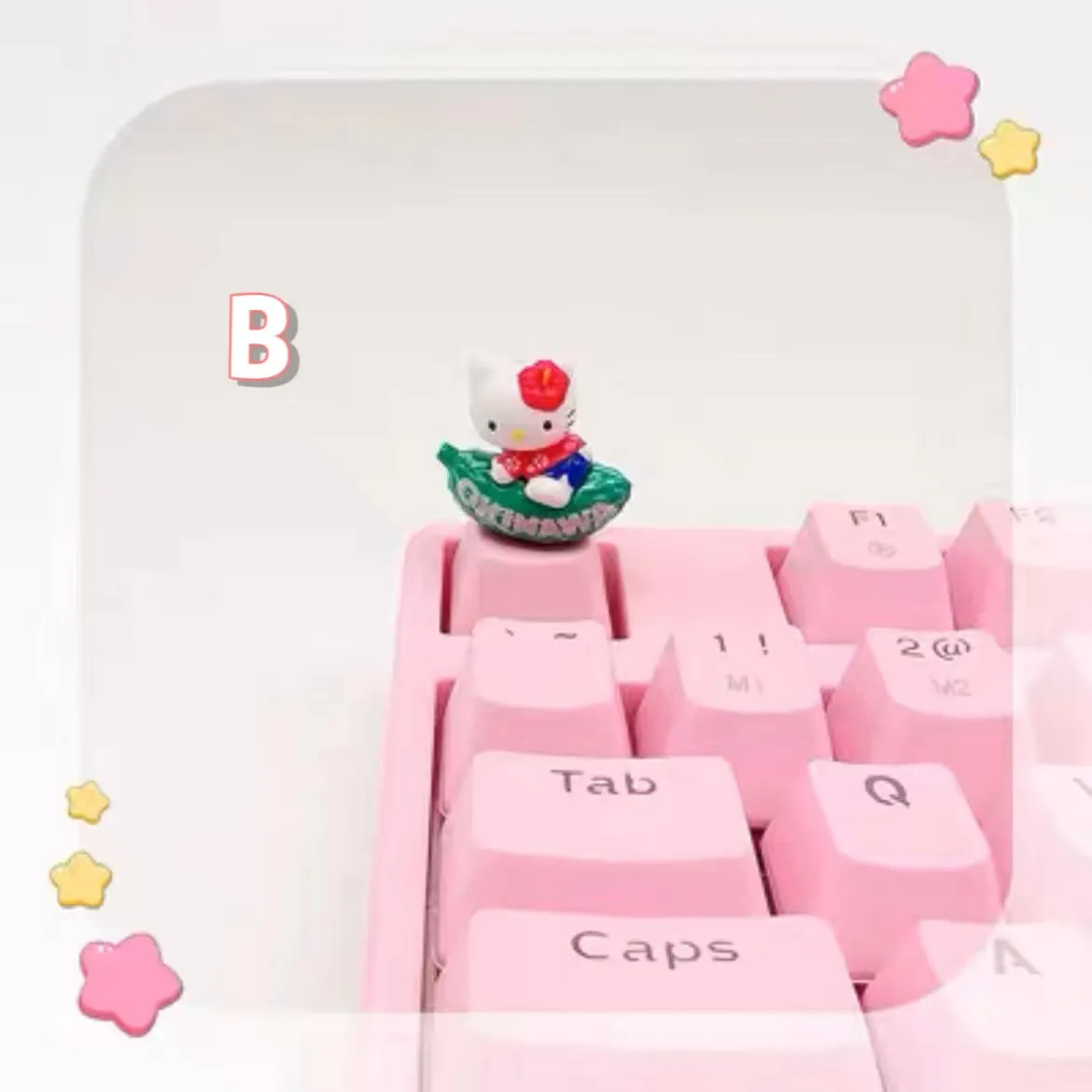 Hello Kitty Inspired Kawaii Cute Keyboard Key Cap