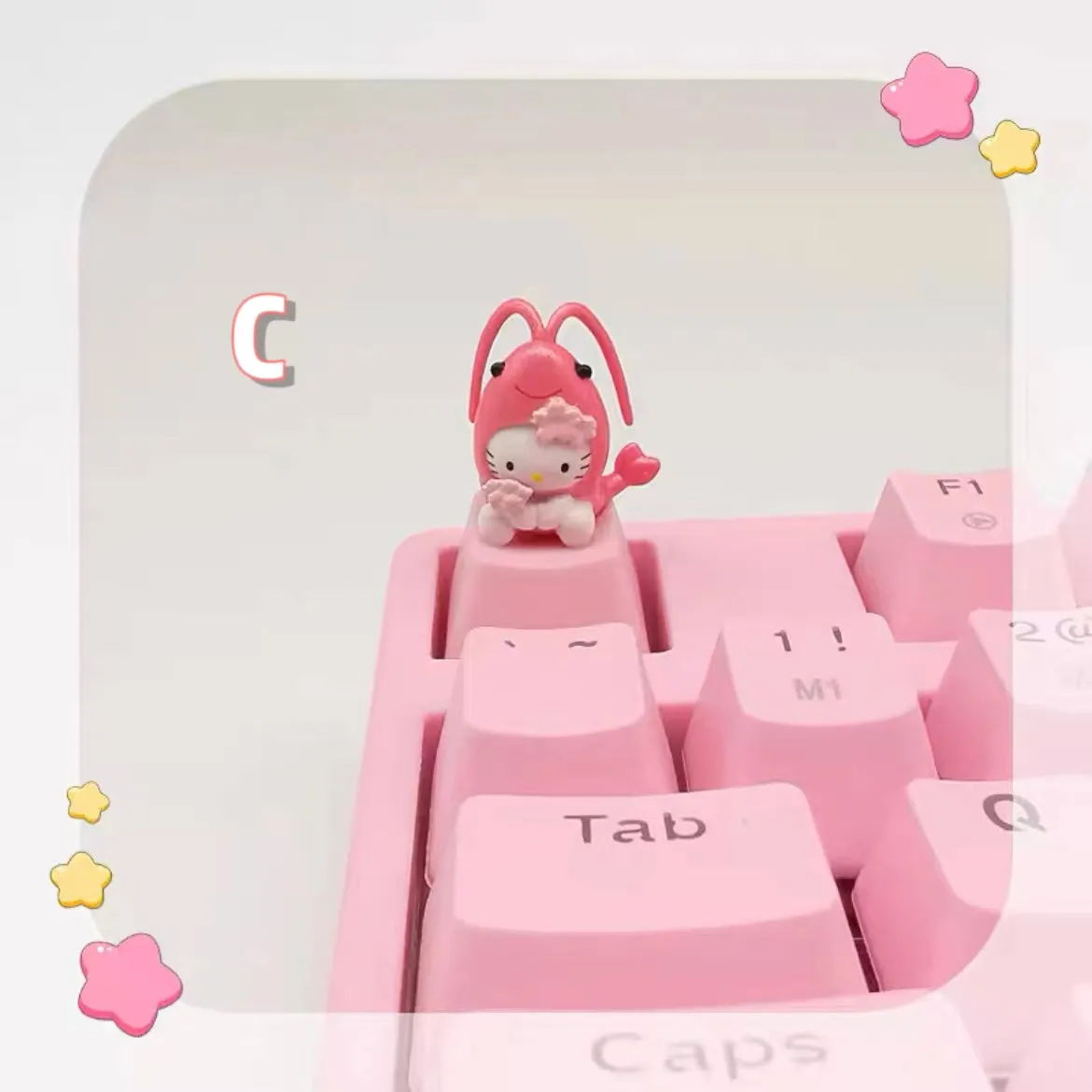 Hello Kitty Inspired Kawaii Cute Keyboard Key Cap