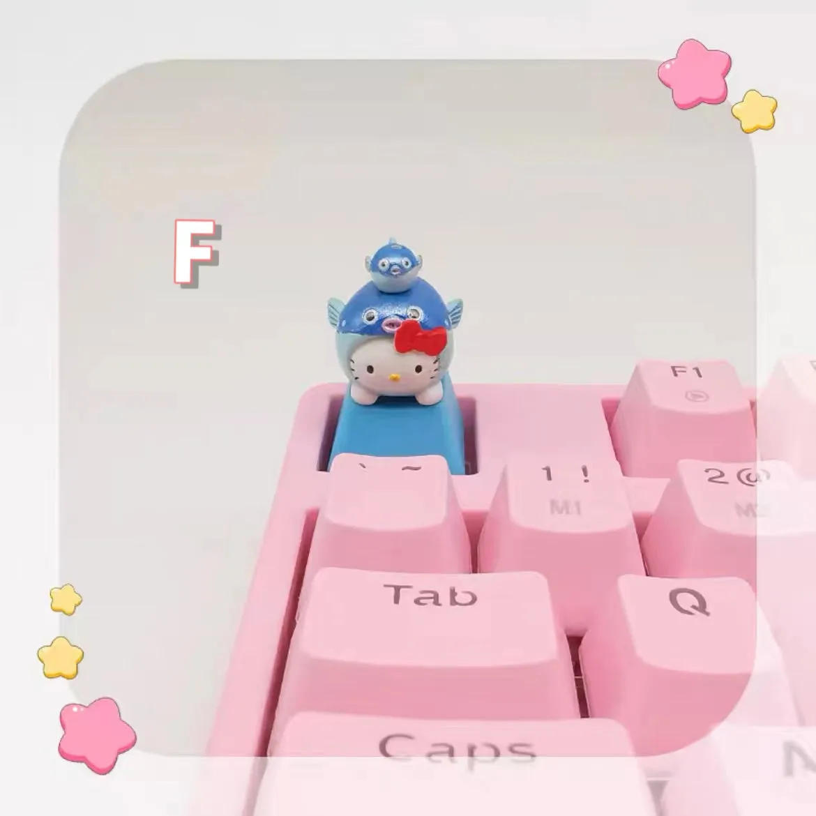 Hello Kitty Inspired Kawaii Cute Keyboard Key Cap