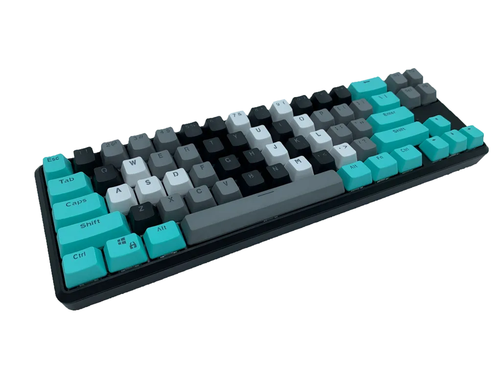 Hotswap 65% Mechanical Keyboard - Cyborg