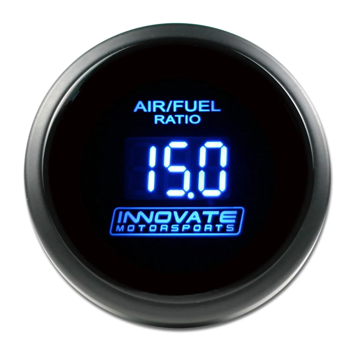 Innovate Motorsports DB/LC-2 - Wideband Digital Air-Fuel Ratio Gauge - 8:1-18:1 AFR - 2-1/16" Diameter - Black Face / Blue LED