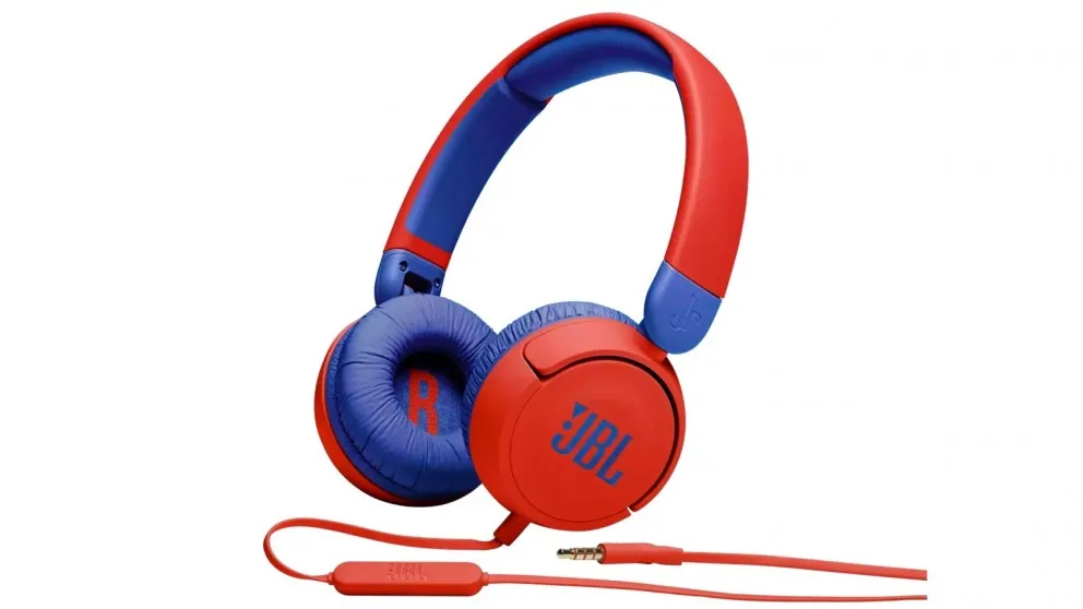 JBL JR310 Kids On-Ear Headphones Red 5059195