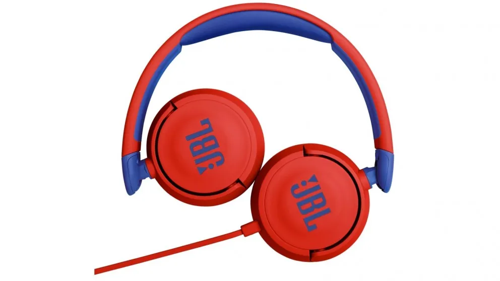 JBL JR310 Kids On-Ear Headphones Red 5059195