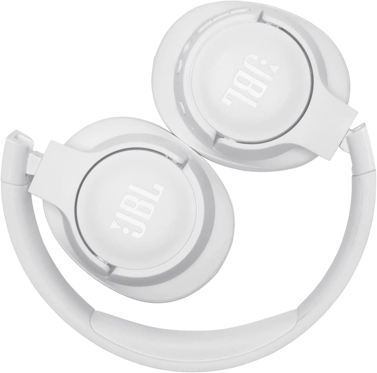 JBL Tune 760NC Over-Ear Headphones - Wired/Wireless, Active Noise Cancelling, Built-In Mic, Hands-Free Controls - White