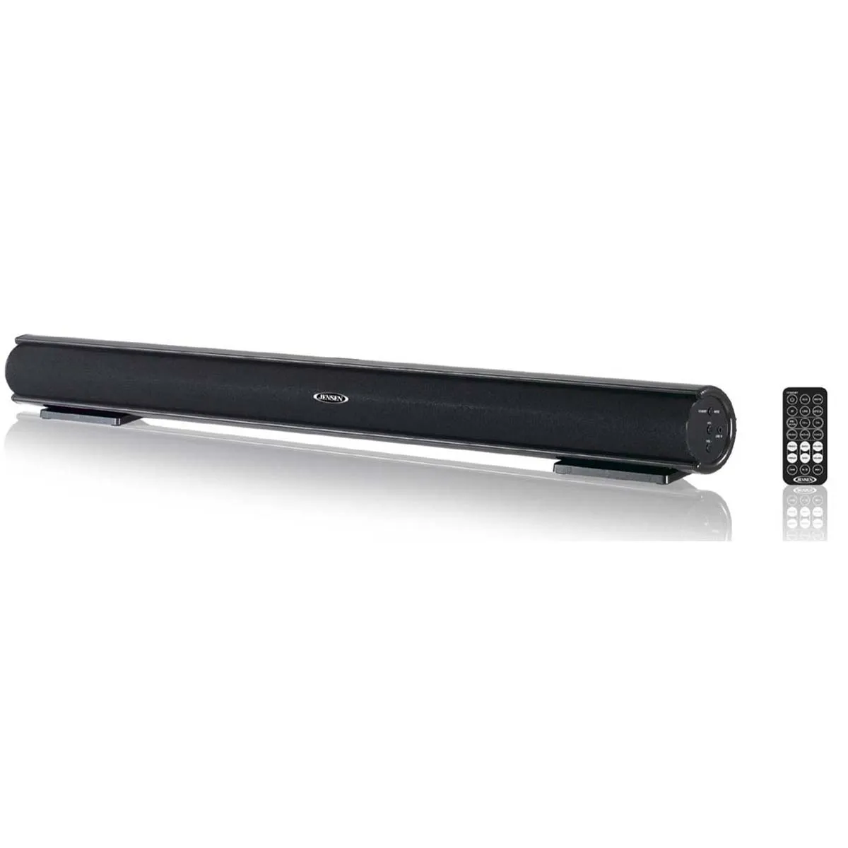 Jensen Audio Wall Mountable 2.0 Channel Bluetooth Soundbar Speaker