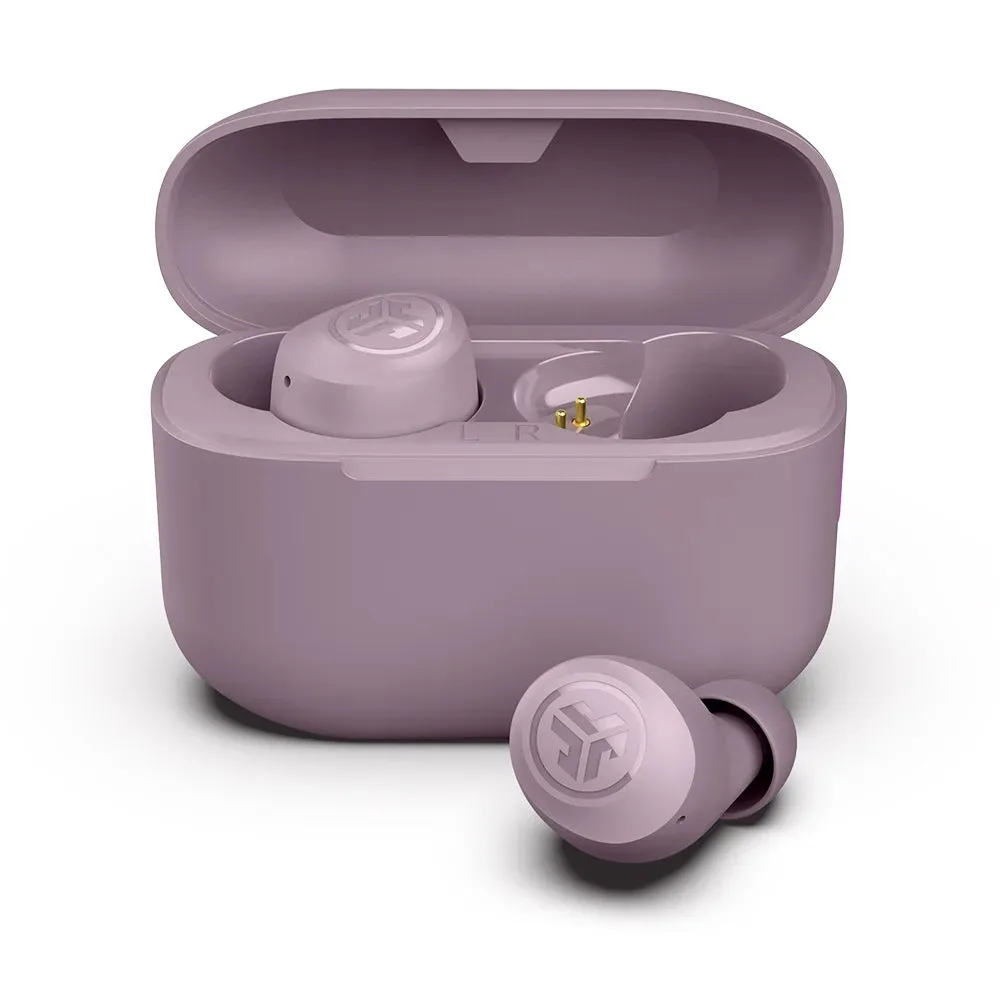 JLab EBGAIRPOPRMVE124 Go Air Pop Bluetooth Earbuds with Charging Case, Mauve