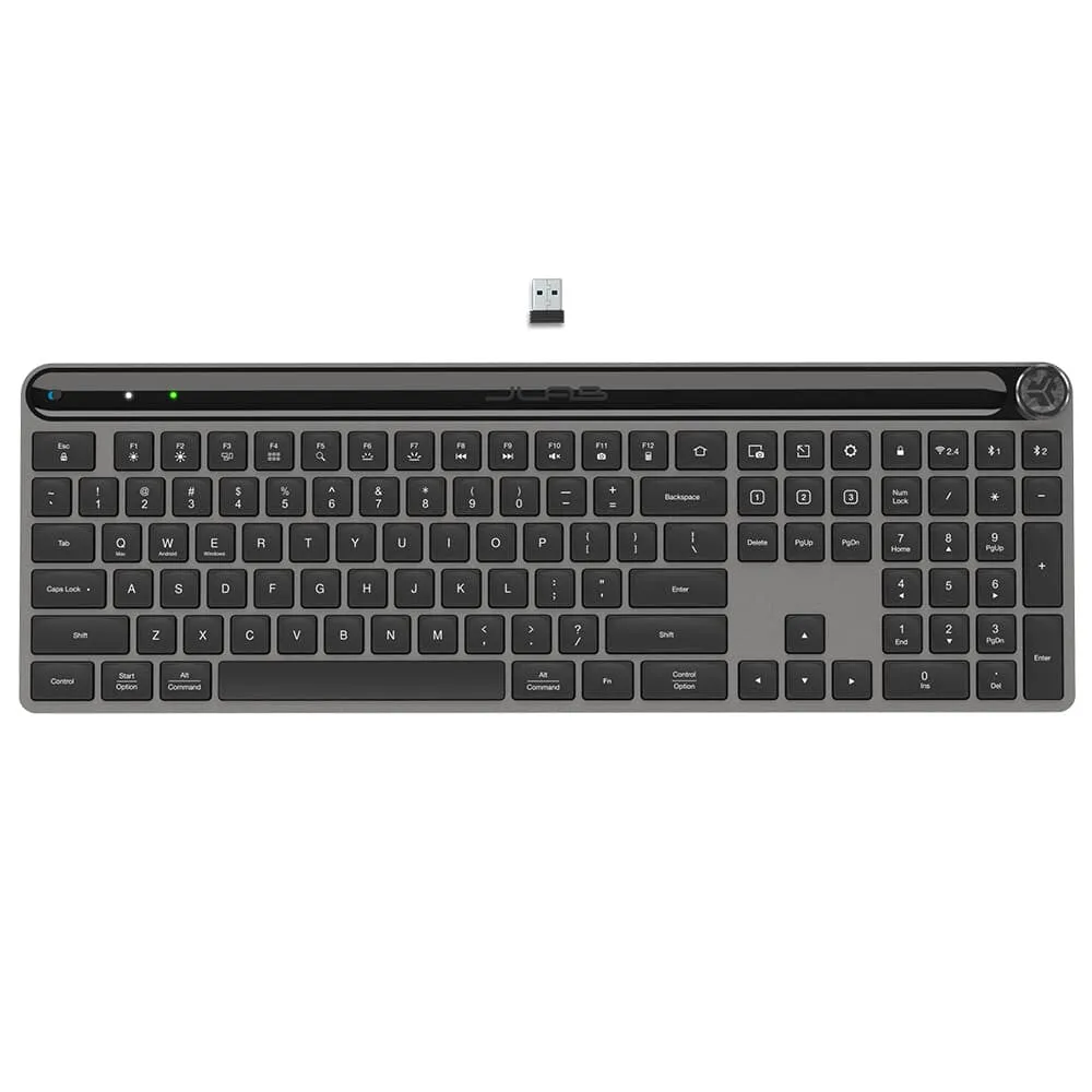 JLab Epic keyboard Office USB   Bluetooth QWERTY English Black