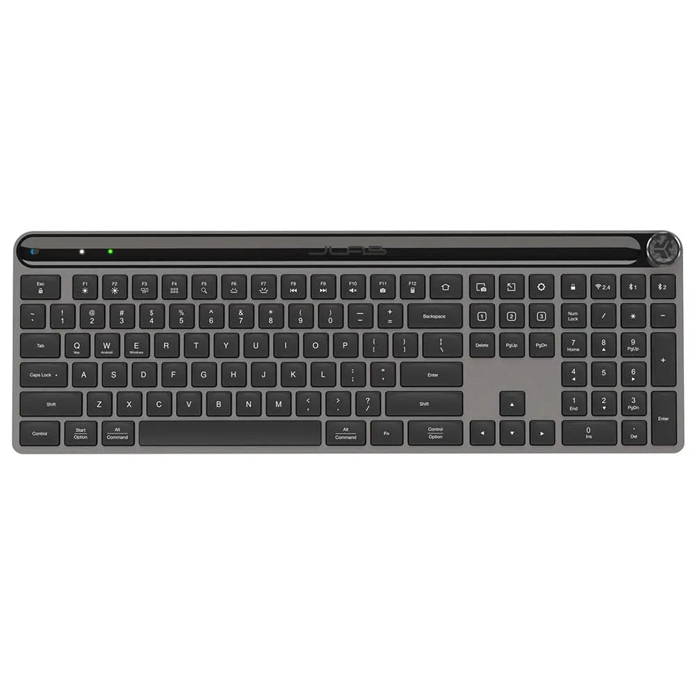 JLab Epic keyboard Office USB   Bluetooth QWERTY English Black