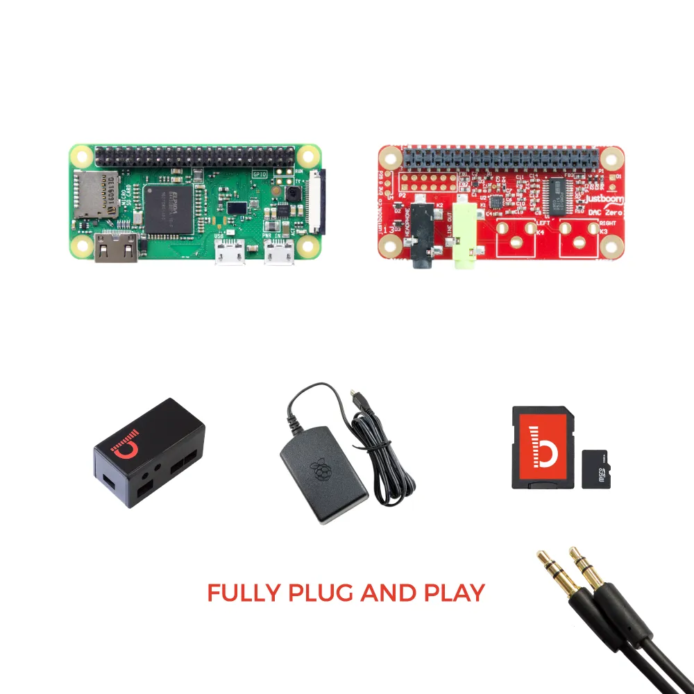 JustBoom DAC Zero Kit