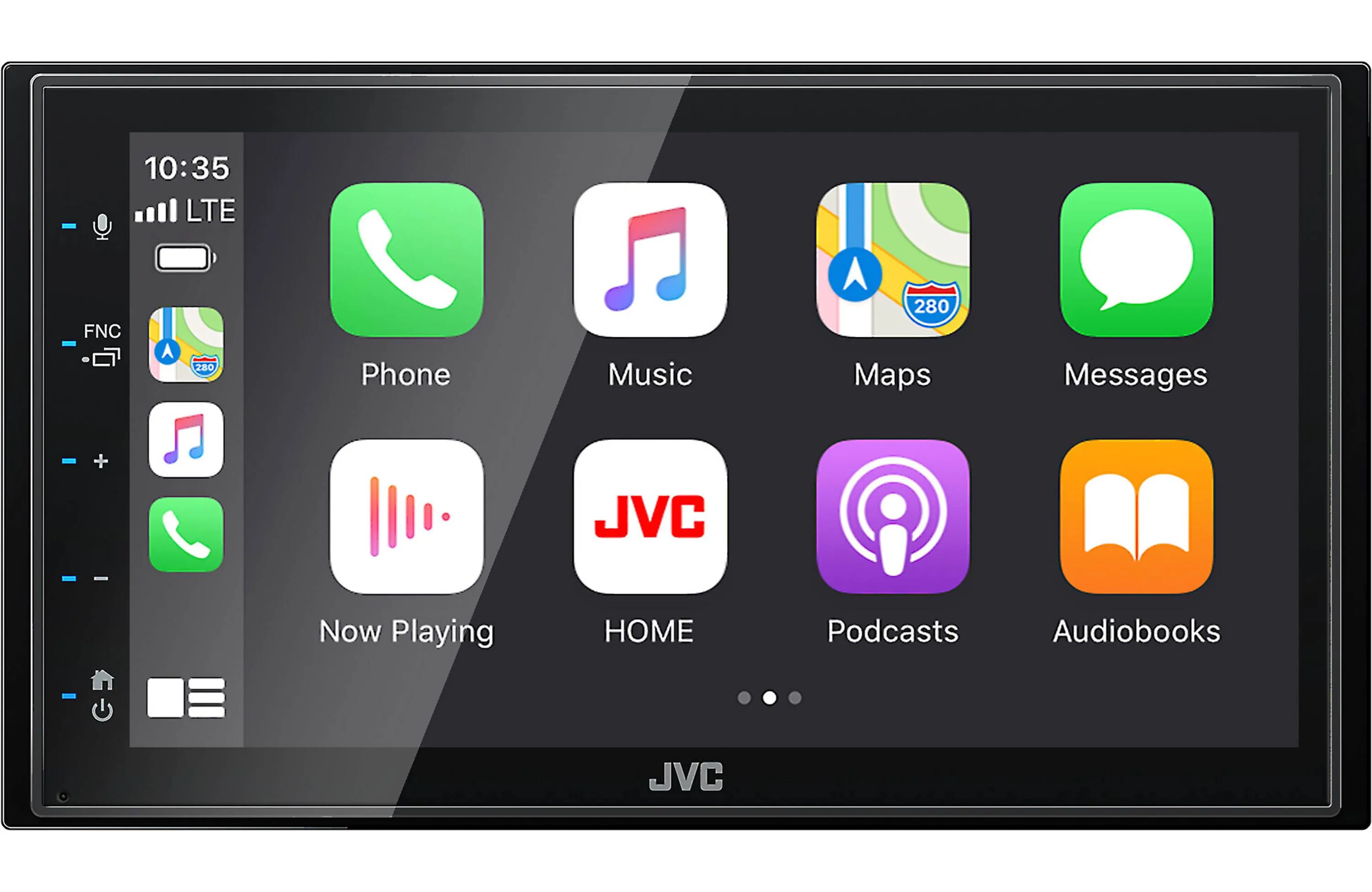 JVC KW-M560BT 6.75" Multimedia Receiver With Apple Carplay/Android Auto (No CD/DVD)