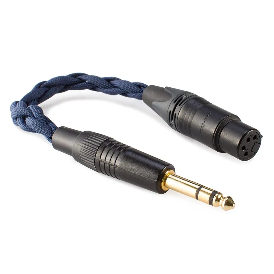 Kennerton bLitz 4 Pin Balanced XLR to 6.3 TRS Adapter