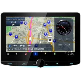 Kenwood DNR1008RVS 10.1" Multimedia Navigation Receiver for RV/Truck