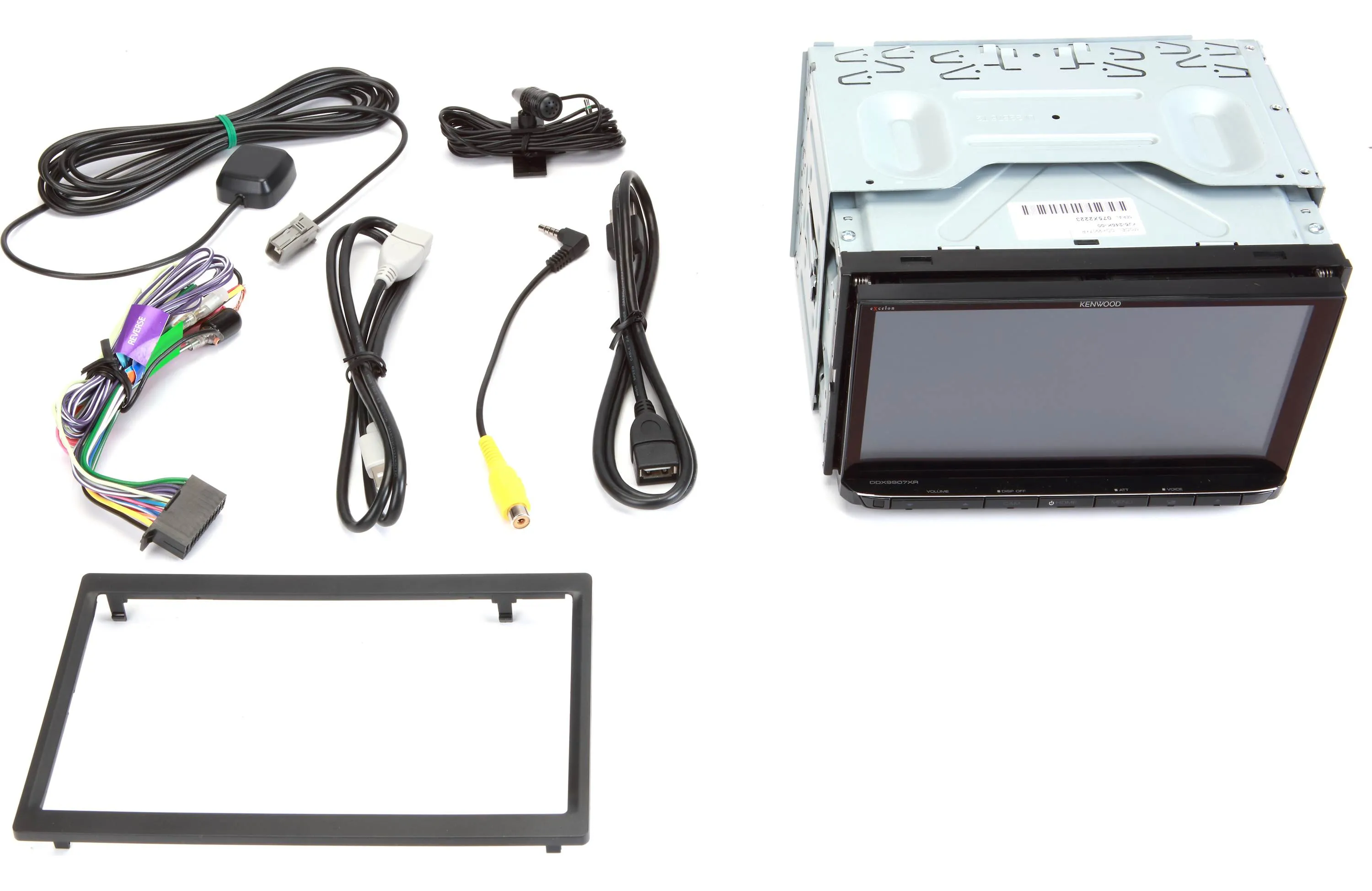 Kenwood Excelon DDX9907XR DVD Receiver and CMOS-740HD Rear View Camera