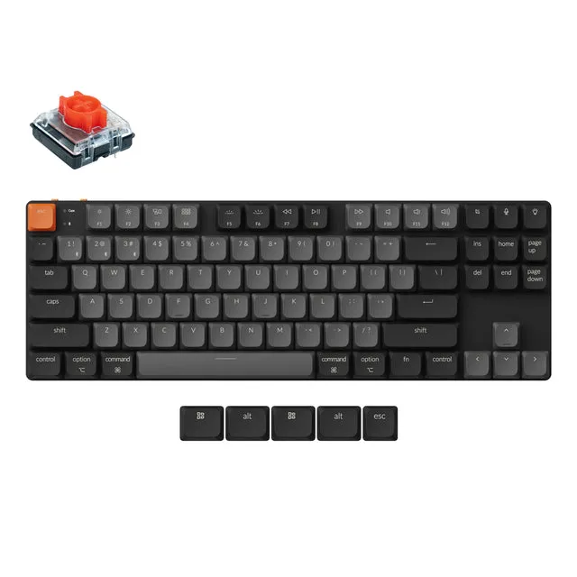 Keychron K1 QMK Wireless Mechanical Keyboard (Version 6) (US ANSI Layout)