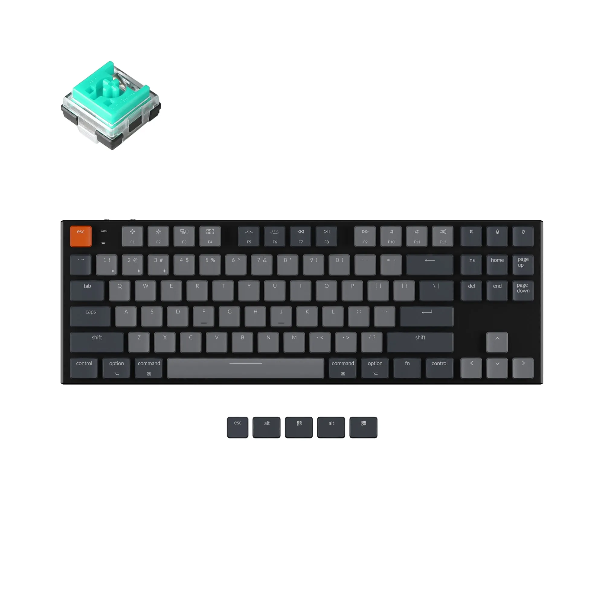 Keychron K1 Wireless Mechanical Keyboard (Version 5)