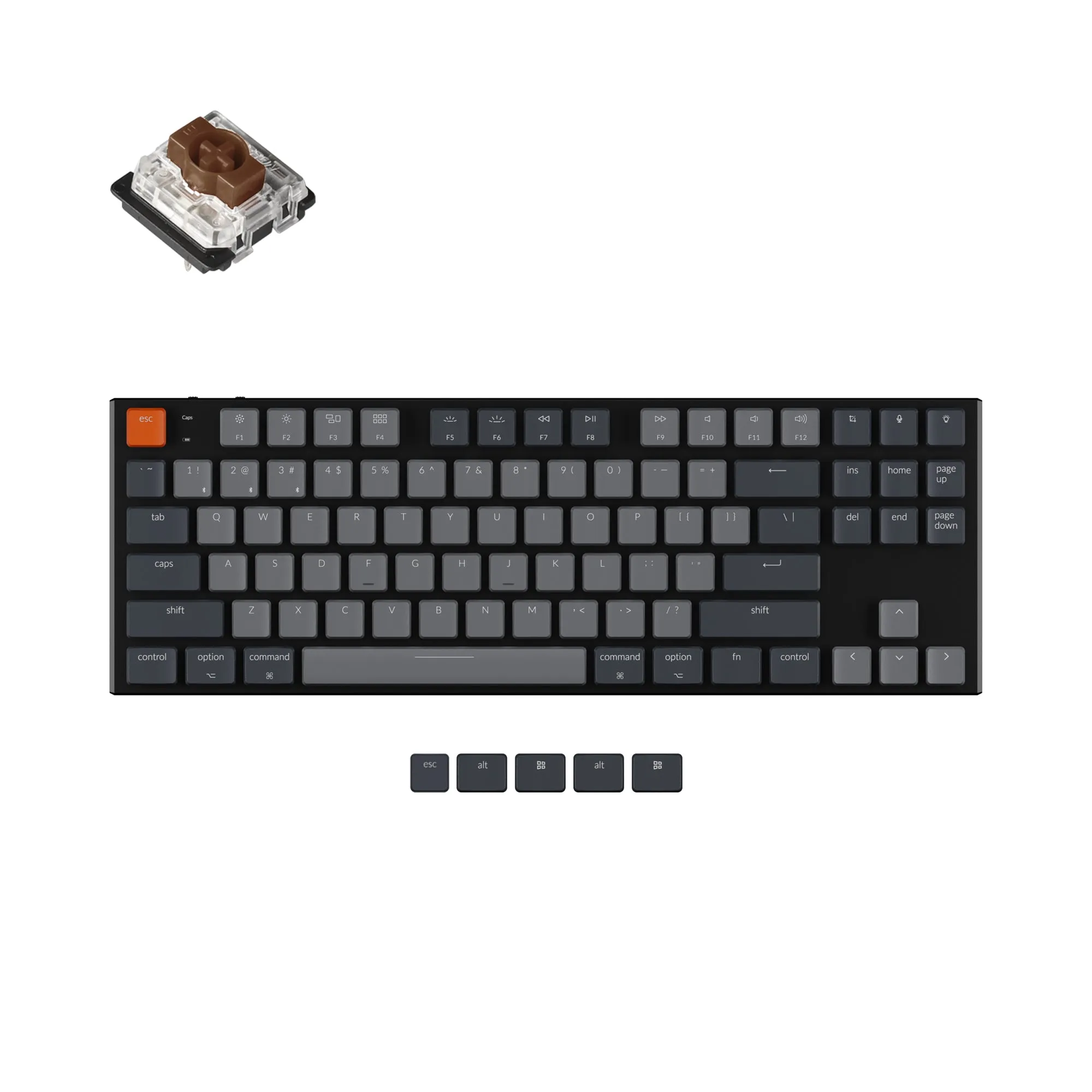 Keychron K1 Wireless Mechanical Keyboard (Version 5)