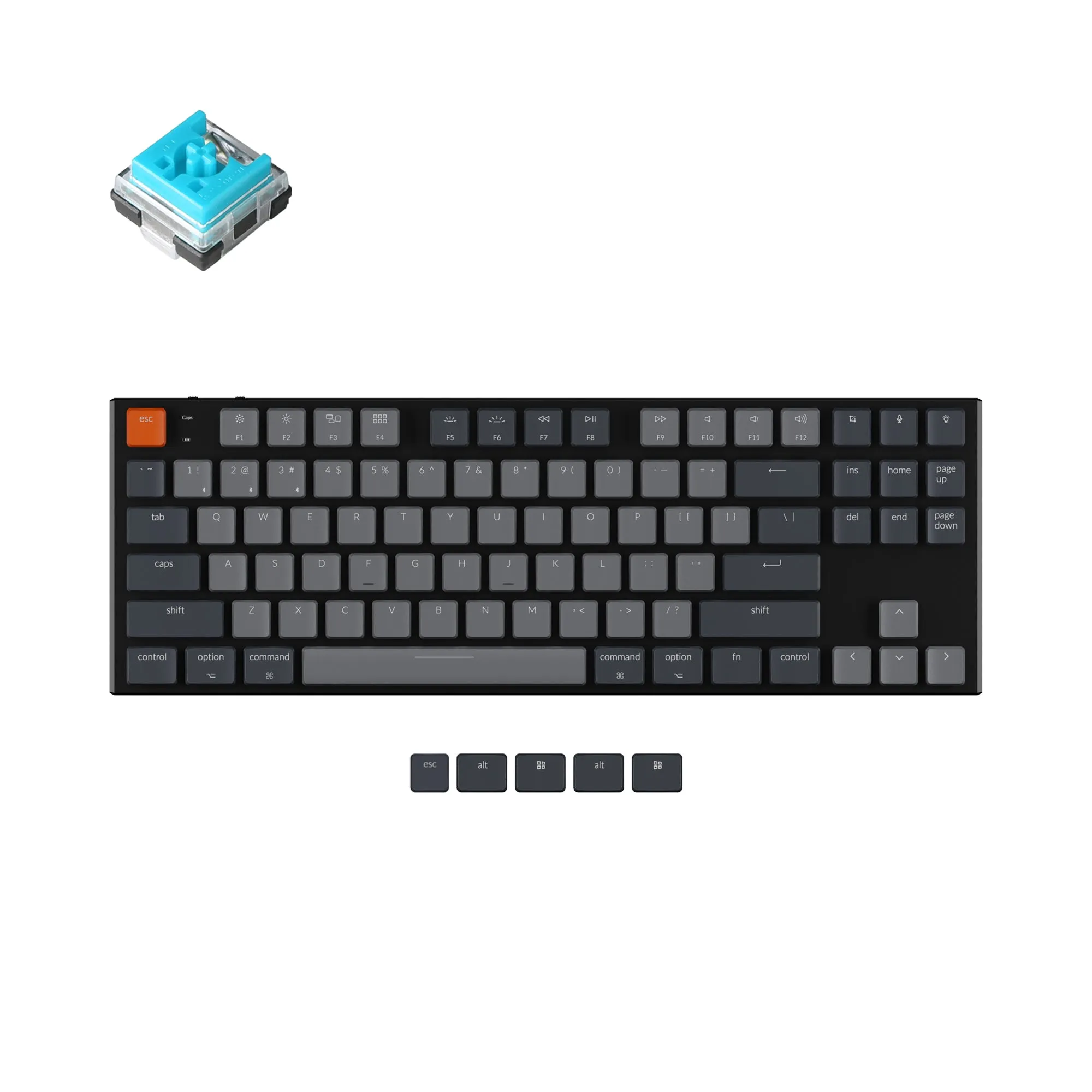 Keychron K1 Wireless Mechanical Keyboard (Version 5)