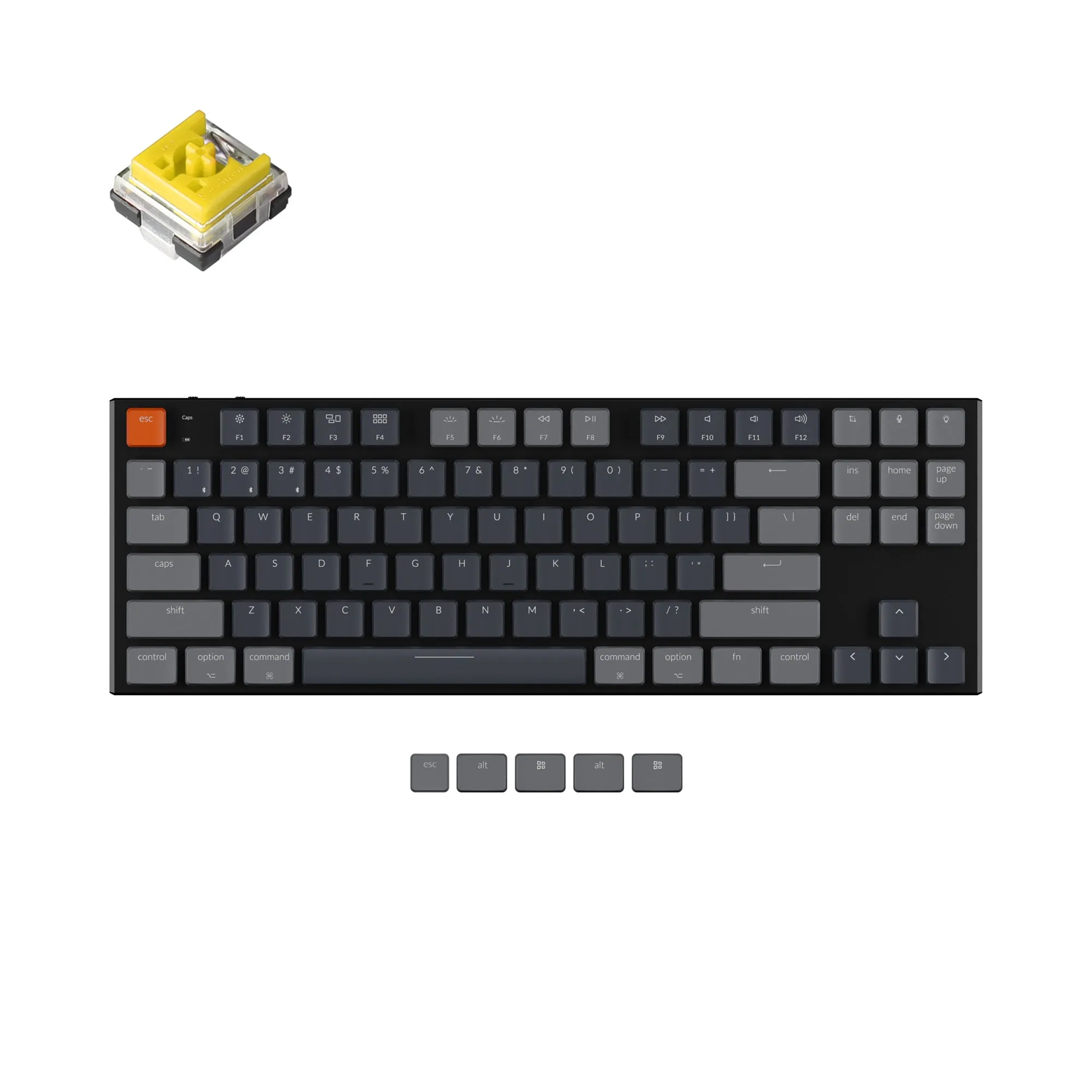 Keychron K1 Wireless Mechanical Keyboard (Version 5)