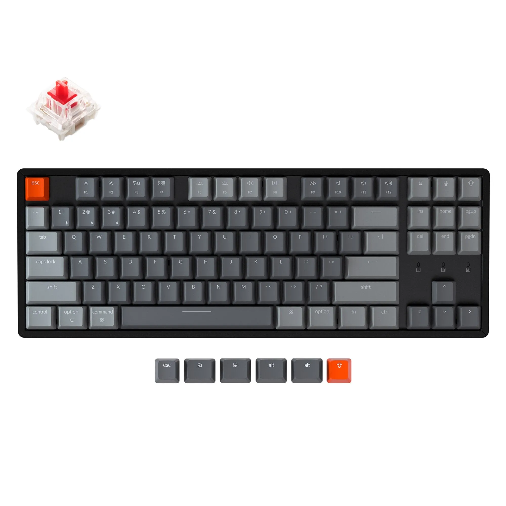 Keychron K8 Wireless Mechanical Keyboard (US ANSI Layout)