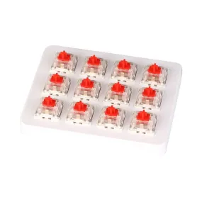 Keychron Red Gateron
Switch With Holder Set 12Pcs/Set