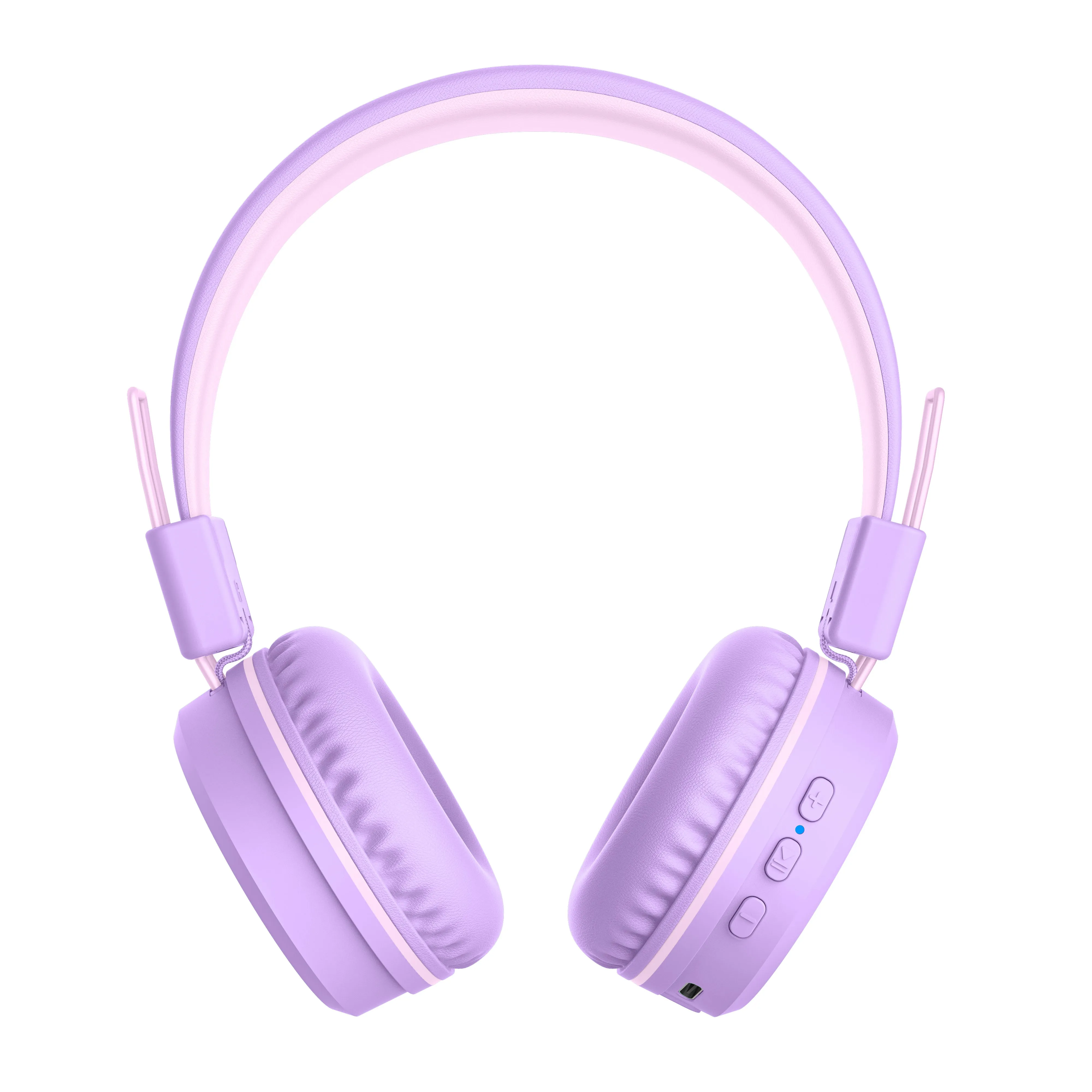 KidJamz KJ55BT Bluetooth Wireless Headphones for Kids with LED Lights [Bluetooth]