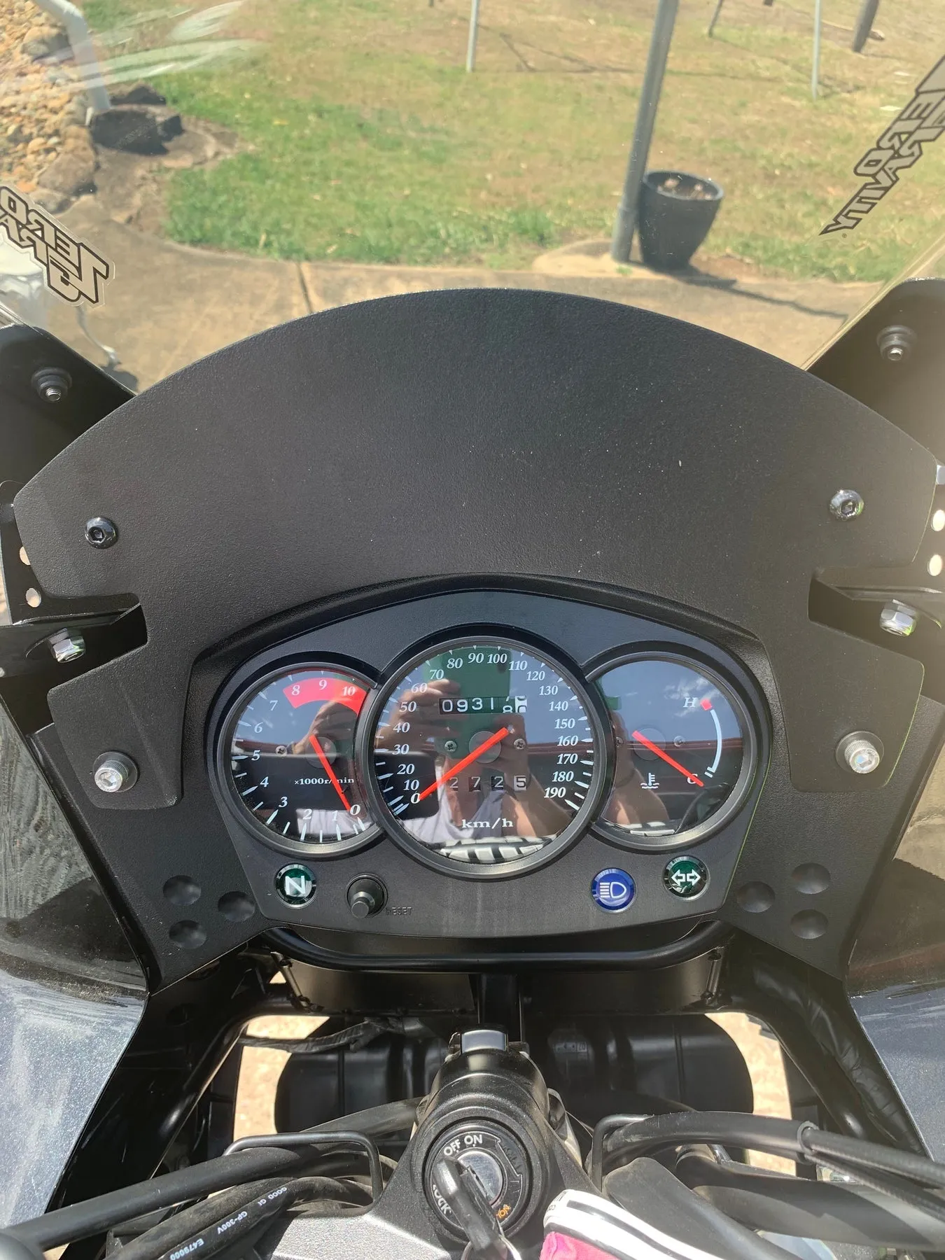 KLRDASH Rally Dash Kit for Kawasaki KLR 650-(2008-2018)