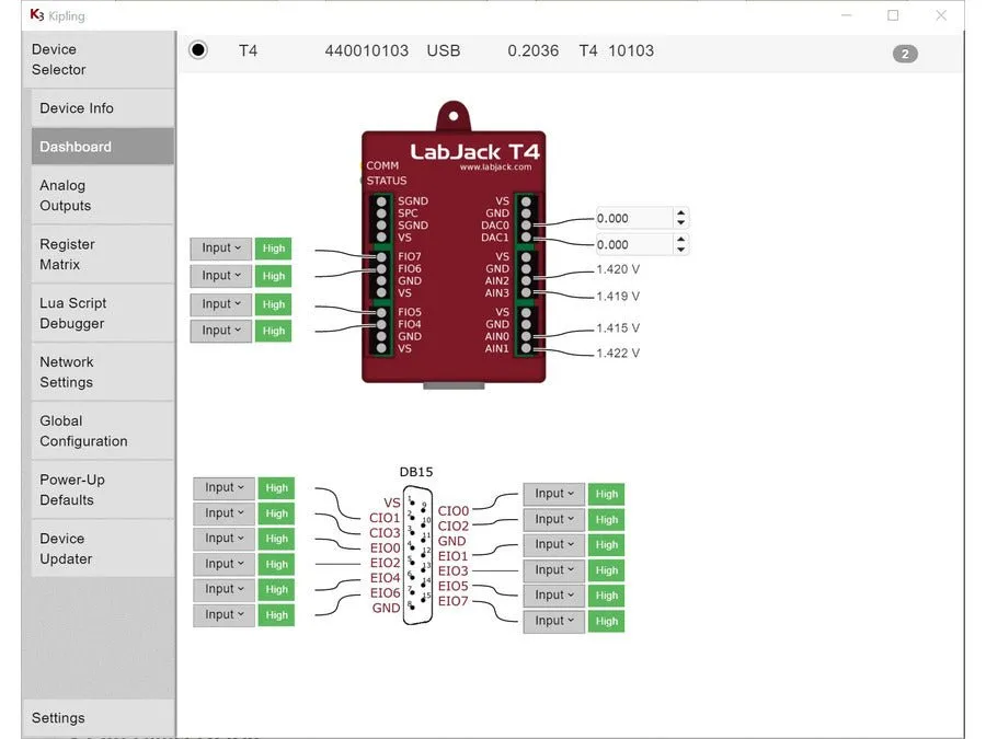 LabJack T4