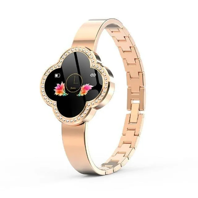 Ladies Galaxy Waterproof Heart Rate Smart Watch Bracelet