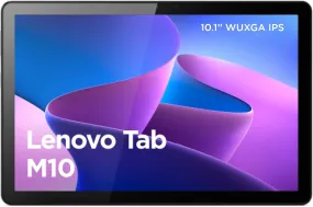 Lenovo Tab M10 (3rd Gen) Android Tablet - 10" Full HD Display, 64GB Storage, 4GB RAM, Wi-Fi 5, Storm Grey