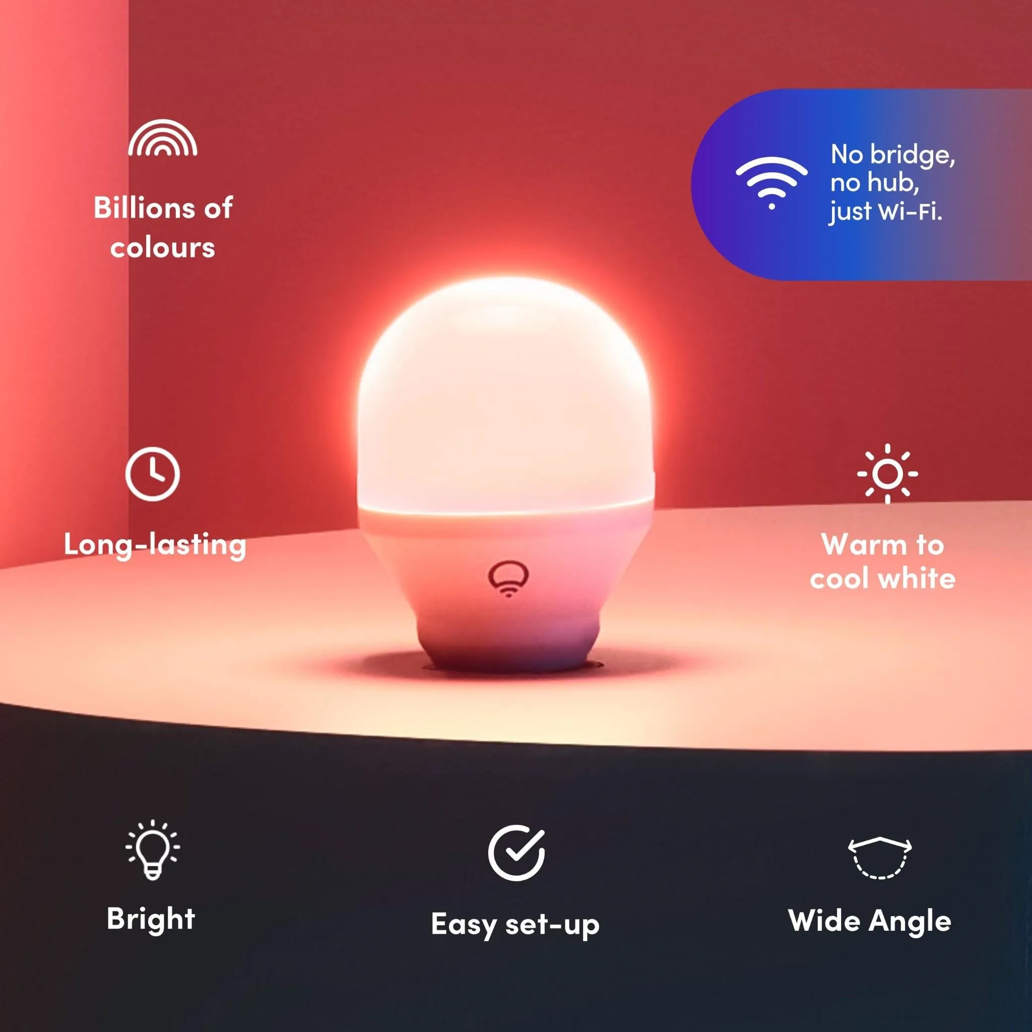 LIFX Colour A60 1000lm E27 Smart Bulb