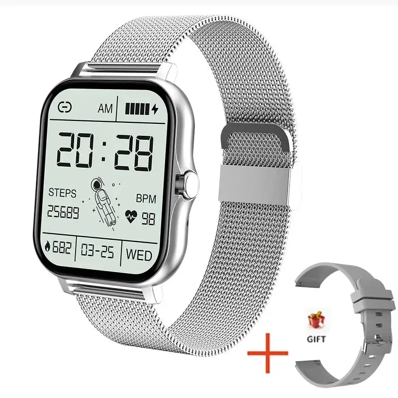 LIGE New Smart Watch Women Bluetooth Call Watch Fitness Tracker Waterproof Sport Smart Clock Fashion Ladies Men Smartwatch Woman