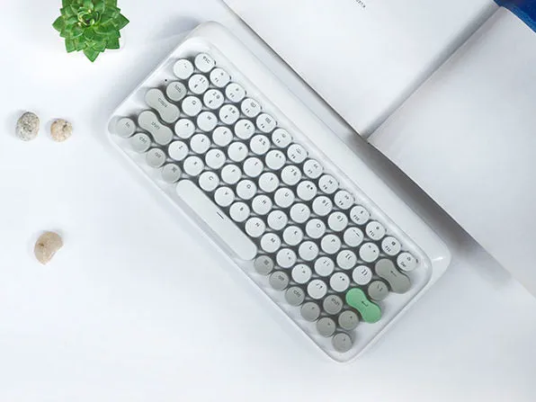 Lofree Wireless Mac Mechanical Keyboard - Vernal White