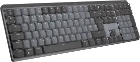 Logitech MX Mechanical Wireless Illuminated Performance Keyboard QWERTY UK English Layout - Grey