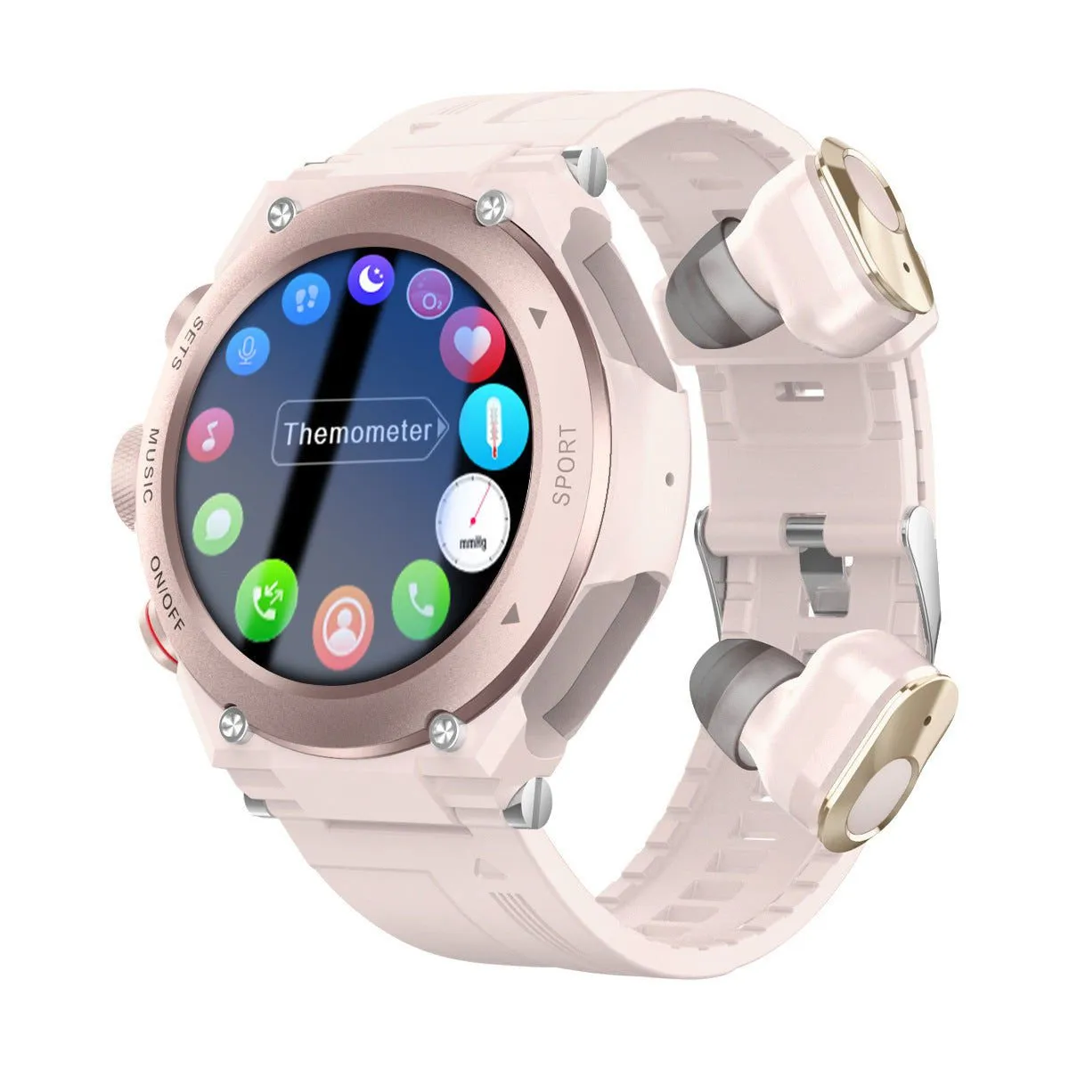 LovelyRLovely Bluetooth Smart Watch With Built In Air-Pods