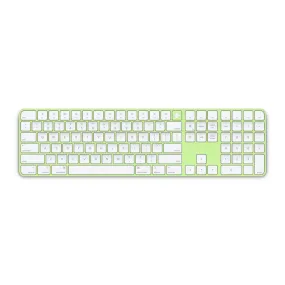 Magic Keyboard with Touch ID and Numeric Keypad Green Glow Skin