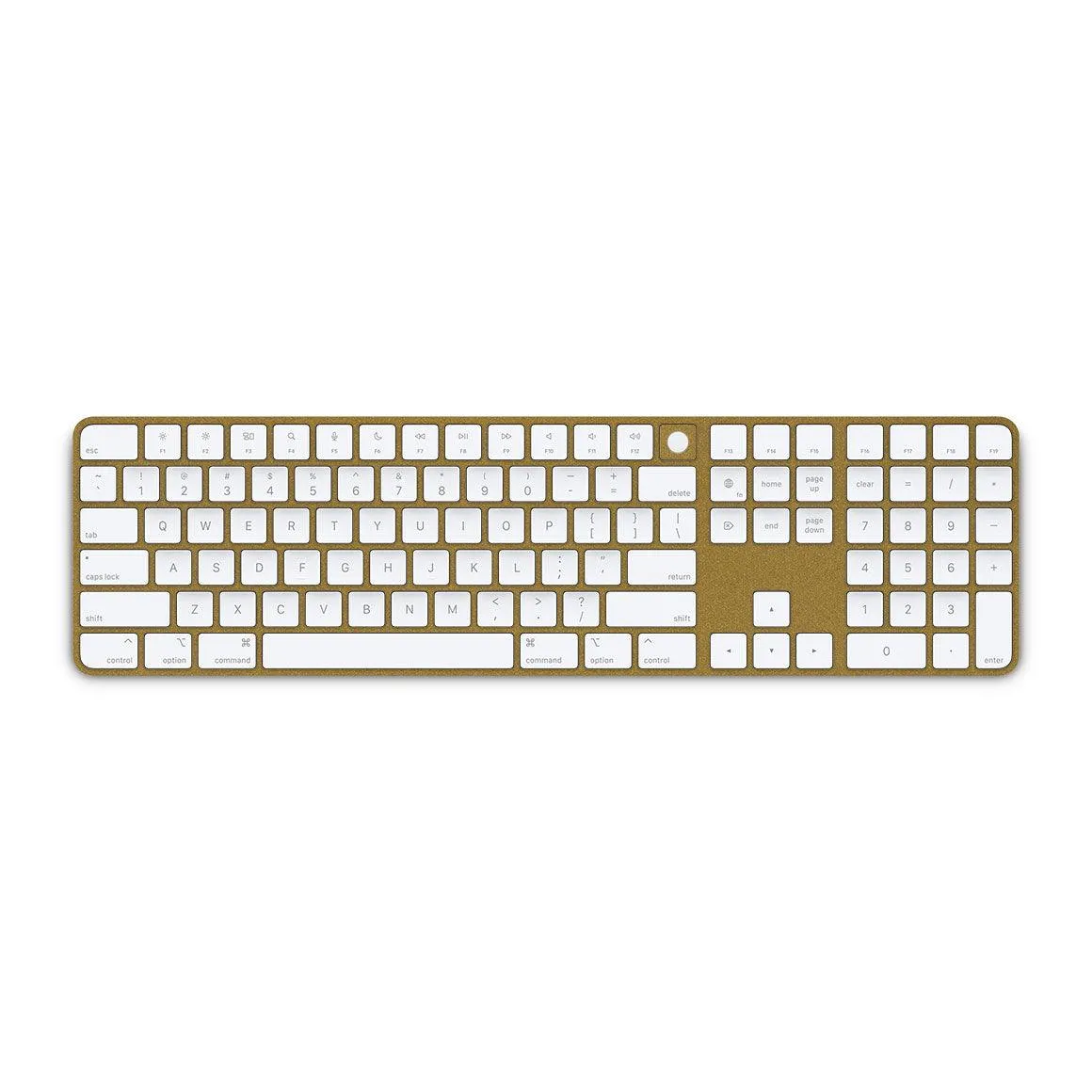 Magic Keyboard with Touch ID and Numeric Keypad Metal Series Skins