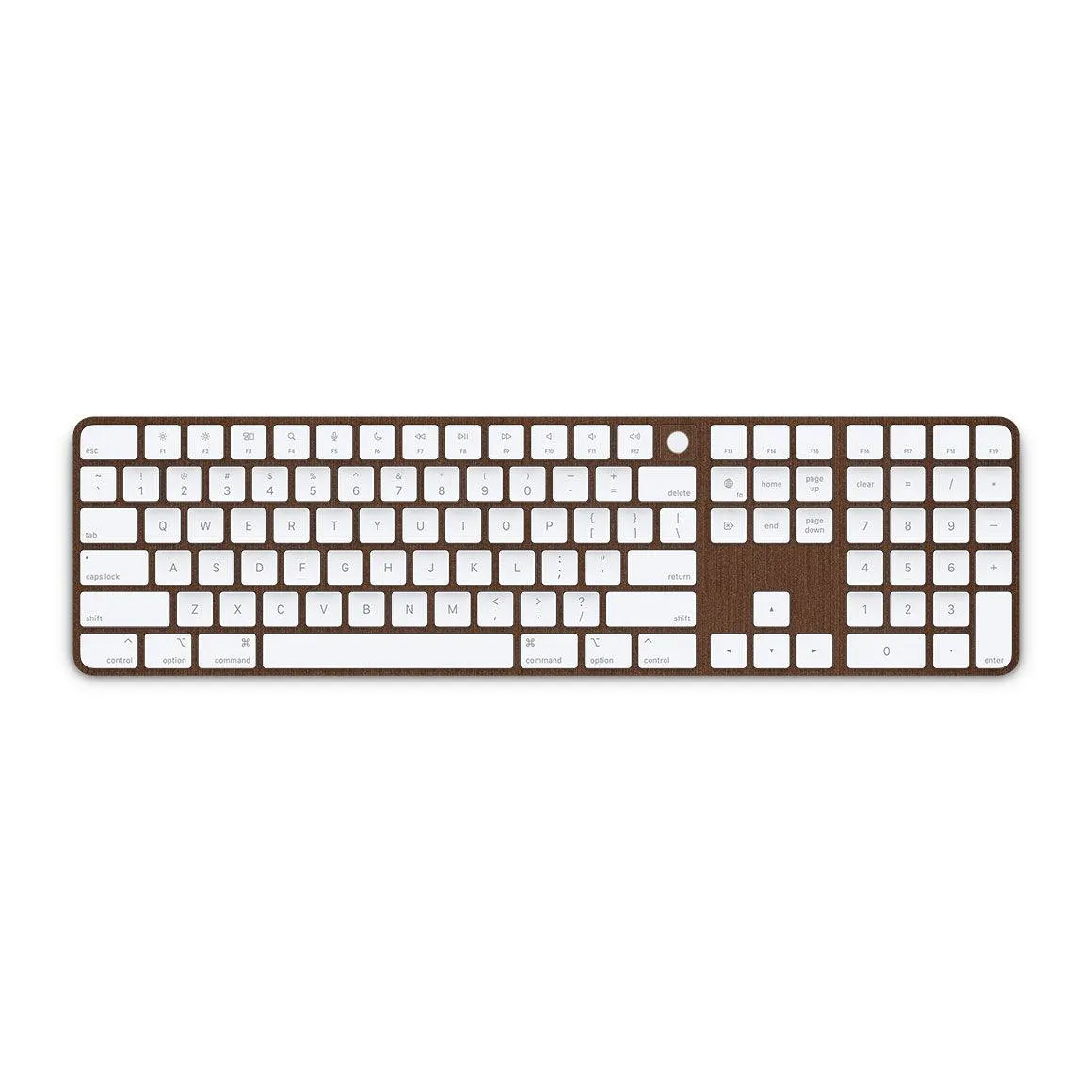 Magic Keyboard with Touch ID and Numeric Keypad Metal Series Skins